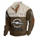 Everyday Ride Men's Stand Up Collar Base Shirt CAR480 - Brown