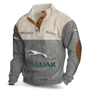 Stylish Luxury Vehicle Men's Stand Up Collar Base Shirt CAR480 - Gray