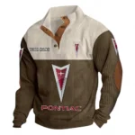 Retro Coupe Men's Stand Up Collar Base Shirt CAR480 - Brown