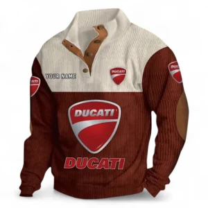 Track Hunter Men's Stand Up Collar Base Shirt CAR480 - Dark Red
