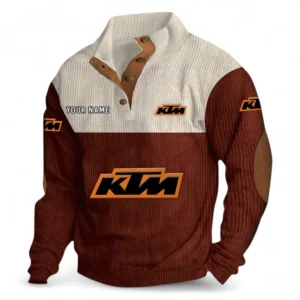 Lightweight Sport Motorcycle Men's Stand Up Collar Base Shirt CAR480 - Dark Red