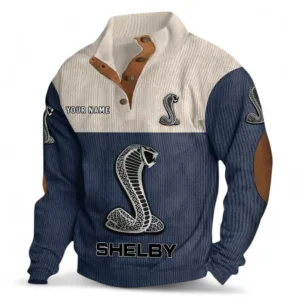 Performance Coupe Men's Stand Up Collar Base Shirt CAR480 - Navy Blue