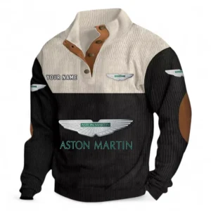 Refined Sport Coupe Men's Stand Up Collar Base Shirt CAR480 - Black