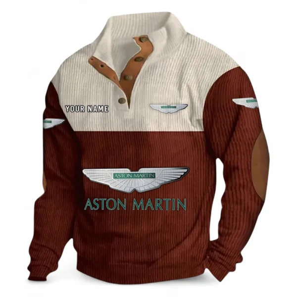 Classic Luxury Ride Men's Stand Up Collar Base Shirt CAR480 - Dark Red