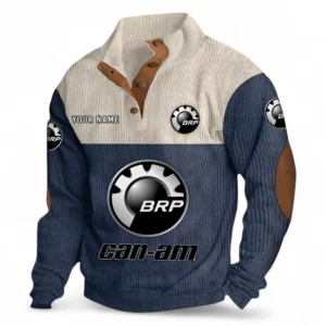 Extreme Terrain Vehicle Men's Stand Up Collar Base Shirt CAR480 - Navy Blue