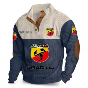 Rally Car Men's Stand Up Collar Base Shirt CAR480 - Navy Blue