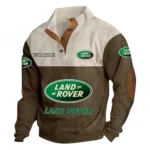 Outdoor Lifestyle Vehicle Men's Stand Up Collar Base Shirt CAR480 - Brown