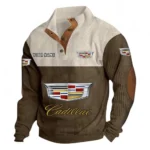 Refined Classic Ride Men's Stand Up Collar Base Shirt CAR480 - Brown
