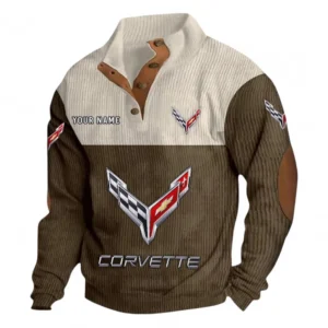 Performance Roadster Men's Stand Up Collar Base Shirt CAR480 - Brown