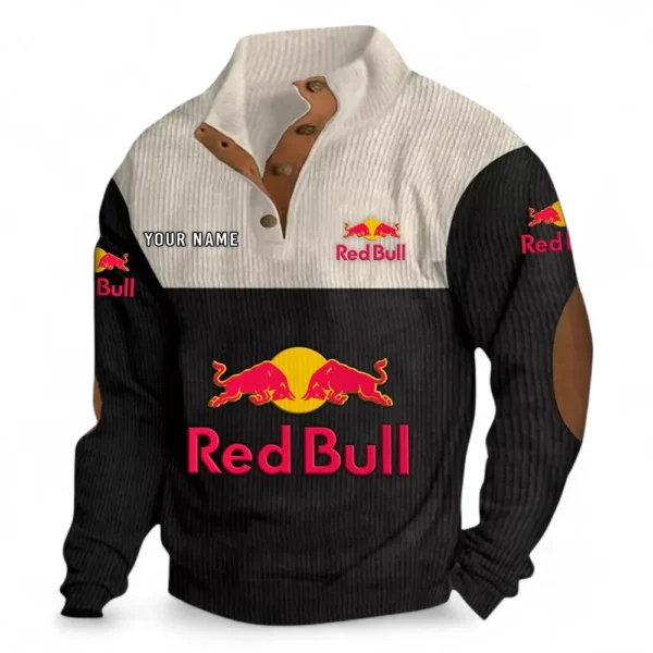 Drag Racing Vehicle Men's Stand Up Collar Base Shirt CAR480 - Black