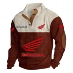 Cruiser Men's Stand Up Collar Base Shirt CAR480 - Dark Red