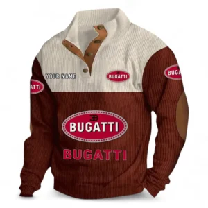 Exotic Automobile Men's Stand Up Collar Base Shirt CAR480 - Dark Red