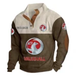 Urban Vehicle Men's Stand Up Collar Base Shirt CAR480 - Brown