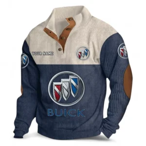 Premium Sedan Men's Stand Up Collar Base Shirt CAR480 - Navy Blue