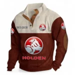 Passenger Car Men's Stand Up Collar Base Shirt CAR480 - Dark Red