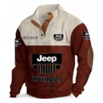 Trail-Ready SUV Men's Stand Up Collar Base Shirt CAR480 - Dark Red