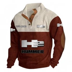 Adventure Vehicle Men's Stand Up Collar Base Shirt CAR480 - Dark Red