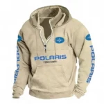 Outdoor Terrain Vehicle Casual Stand Up Collar Hoodie CAR481 - Off White
