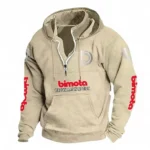 Exotic Road Racer Casual Stand Up Collar Hoodie CAR481 - Off White