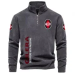 Speedy Commuter Half Zip Stand Up Collar Hoodie CAR484 - Dark Gray