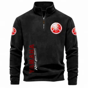 Performance Bike Half Zip Stand Up Collar Hoodie CAR484 - Black