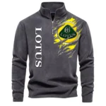 Performance Coupe Half Zip Stand Up Collar Hoodie CAR486 - Dark Gray