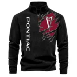 Adventure Road Cruiser Half Zip Stand Up Collar Hoodie CAR486 - Black