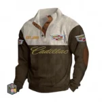 Refined Classic Ride Men's Stand Up Collar Base Shirt CAR487 - Brown