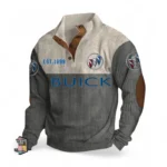 Comfort-Oriented Car Men's Stand Up Collar Base Shirt CAR487 - Gray