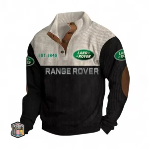 All-Terrain SUV Manufacturer Men's Stand Up Collar Base Shirt CAR487 - Black