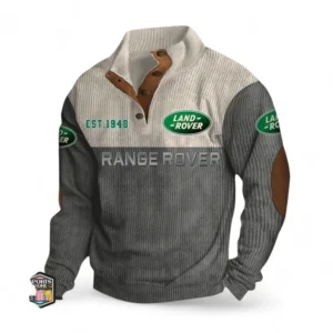 Utility Auto Maker Men's Stand Up Collar Base Shirt CAR487 - Gray