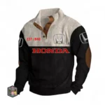 Family Car Men's Stand Up Collar Base Shirt CAR487 - Black