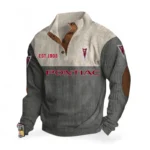 Heritage Auto Men's Stand Up Collar Base Shirt CAR487 - Gray