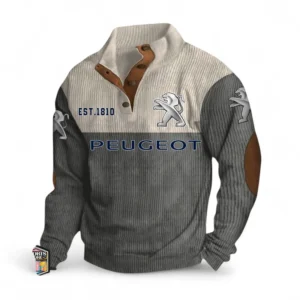 City Car Men's Stand Up Collar Base Shirt CAR487 - Gray