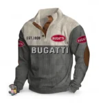 Prestige Coupe Men's Stand Up Collar Base Shirt CAR487 - Gray