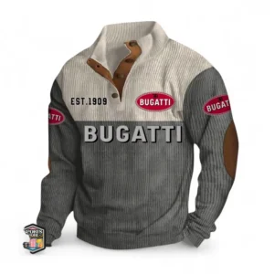 Prestige Coupe Men's Stand Up Collar Base Shirt CAR487 - Gray