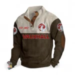 Everyday Auto Men's Stand Up Collar Base Shirt CAR487 - Brown