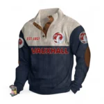 Affordable Ride Men's Stand Up Collar Base Shirt CAR487 - Navy Blue