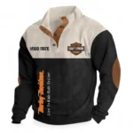 Heavyweight Cruiser Men's Stand Up Collar Base Shirt CAR488 - Black
