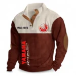 Road Motorcycle Men's Stand Up Collar Base Shirt CAR488 - Dark Red