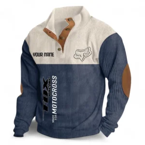 Adventure Riding Kit Men's Stand Up Collar Base Shirt CAR488 - Navy Blue