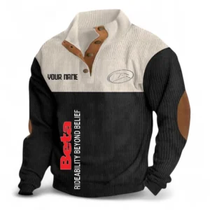 Adventure Two-Wheeler Men's Stand Up Collar Base Shirt CAR488 - Black
