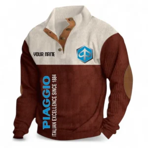 Agile Street Rider Men's Stand Up Collar Base Shirt CAR488 - Dark Red