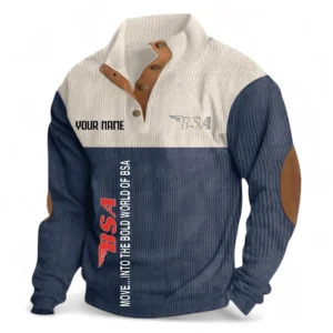 Timeless Motorbike Men's Stand Up Collar Base Shirt CAR488 - Navy Blue