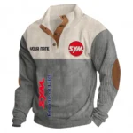 Eco-Friendly Scooter Men's Stand Up Collar Base Shirt CAR488 - Gray