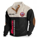 Trail Bike Men's Stand Up Collar Base Shirt CAR488 - Black