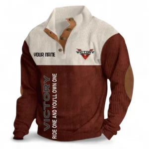 Street Cruiser Men's Stand Up Collar Base Shirt CAR488 - Dark Red