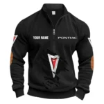 Performance Sedan Half Zipper Corduroy Sweatshirt CAR491 - Black