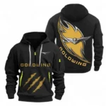 Hoodie Half Zipper Exclusive Logo Gift For Street Racer Enthusiasts CAR500 - Black