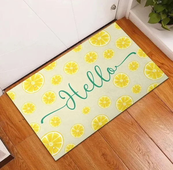 Hello Summer Lemon Doormat CLE01090425204